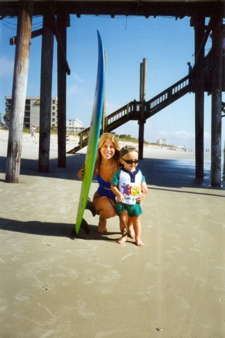 Surfing lessons